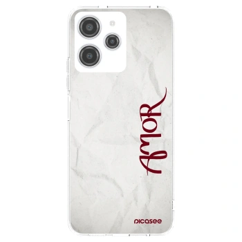 Picasee silikónový prehľadný obal pre Xiaomi Redmi 12 4G - Amor
