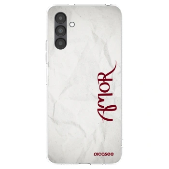 Picasee silikónový prehľadný obal pre Samsung Galaxy A04s A047F - Amor