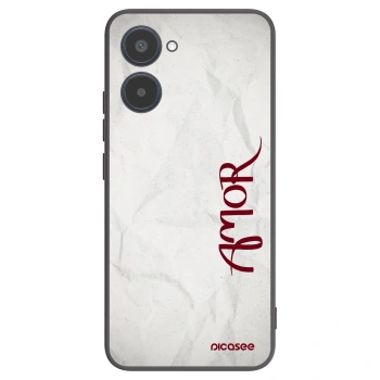 Picasee silikónový čierny obal pre Realme 10 4G - Amor