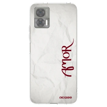 Picasee silikónový prehľadný obal pre Motorola Edge 30 Neo - Amor