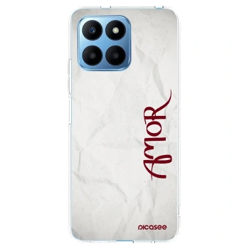 Picasee silikónový prehľadný obal pre Honor 70 Lite - Amor