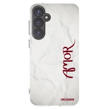 Picasee silikónový prehľadný obal pre Samsung Galaxy S23 FE S711B - Amor