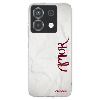 Picasee silikónový prehľadný obal pre Xiaomi Poco X6 - Amor