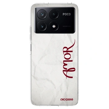 Picasee silikónový prehľadný obal pre Xiaomi Poco X6 Pro - Amor