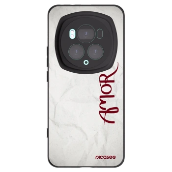 Picasee silikónový čierny obal pre Honor Magic6 Pro - Amor