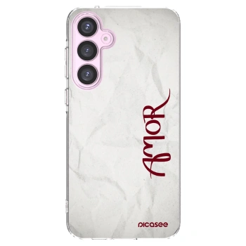 Picasee silikónový prehľadný obal pre Samsung Galaxy A55 5G A556B - Amor