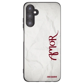 Picasee silikónový čierny obal pre Samsung Galaxy A05s A057G - Amor