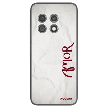 Picasee silikónový čierny obal pre OnePlus 11 5G - Amor