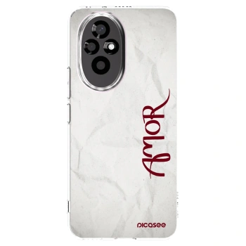 Picasee silikónový prehľadný obal pre Honor 200 Pro 5G - Amor