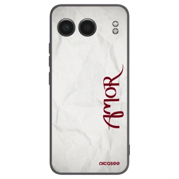 Picasee silikónový čierny obal pre OnePlus Nord 4 - Amor