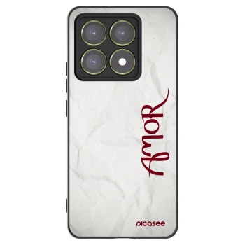 Picasee silikónový čierny obal pre Xiaomi 14T - Amor
