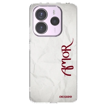 Picasee silikónový prehľadný obal pre Xiaomi Redmi Note 14 5G - Amor
