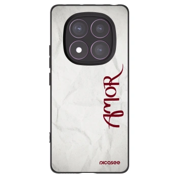 Picasee silikónový čierny obal pre Xiaomi Redmi Note 14 Pro 4G - Amor