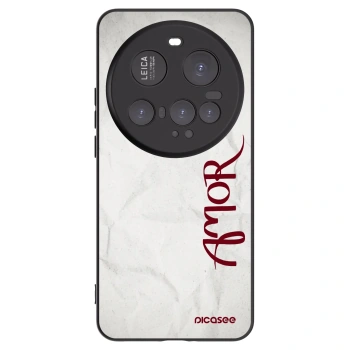 Picasee silikónový čierny obal pre Xiaomi 15 Ultra - Amor