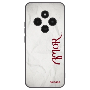 Picasee silikónový čierny obal pre Xiaomi Poco C75 - Amor