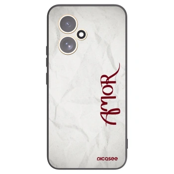 Picasee silikónový čierny obal pre Honor 400 5G - Amor