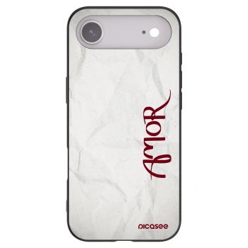 Picasee silikónový čierny obal pre Apple iPhone Air - Amor