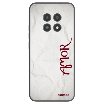 Picasee silikónový čierny obal pre Realme 12X - Amor