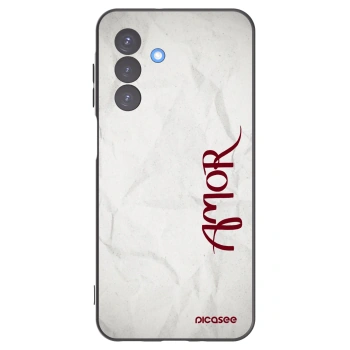 Picasee silikónový čierny obal pre Samsung Galaxy A17 5G - Amor