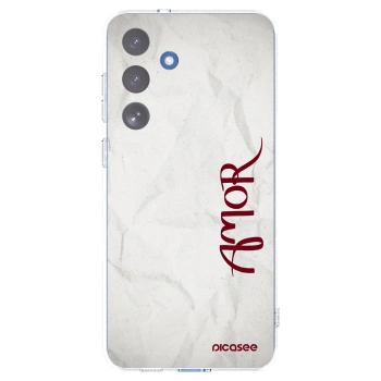 Picasee silikónový prehľadný obal pre Samsung Galaxy S25 FE 5G - Amor