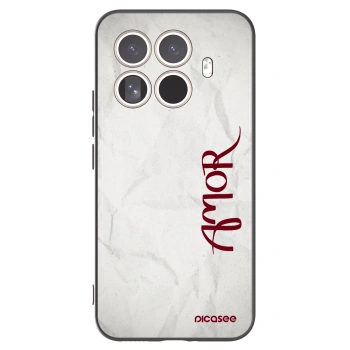 Picasee silikónový čierny obal pre Xiaomi 15T Pro - Amor