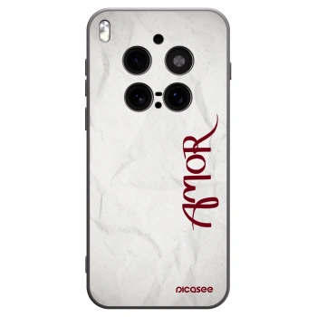 Picasee silikónový čierny obal pre Vivo X300 Pro - Amor