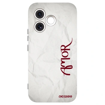 Picasee silikónový čierny obal pre Honor 600 Lite - Amor