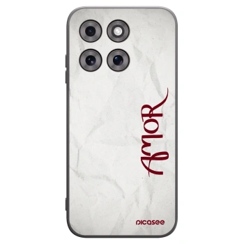 Picasee silikónový čierny obal pre Motorola Moto G77 - Amor