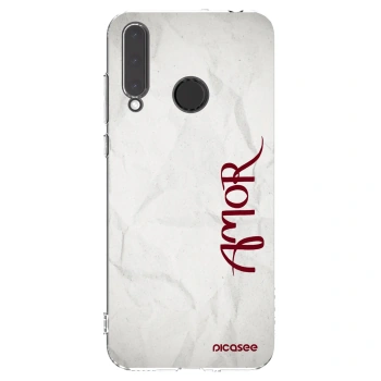 Picasee silikónový prehľadný obal pre Honor 20 Lite - Amor