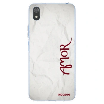 Picasee silikónový prehľadný obal pre Xiaomi Redmi 7A - Amor