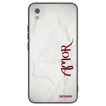 Picasee silikónový čierny obal pre Xiaomi Redmi 7A - Amor