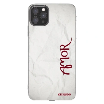 Picasee silikónový prehľadný obal pre Apple iPhone 11 Pro Max - Amor