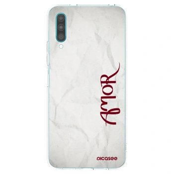 Picasee silikónový prehľadný obal pre Samsung Galaxy A30s A307F - Amor
