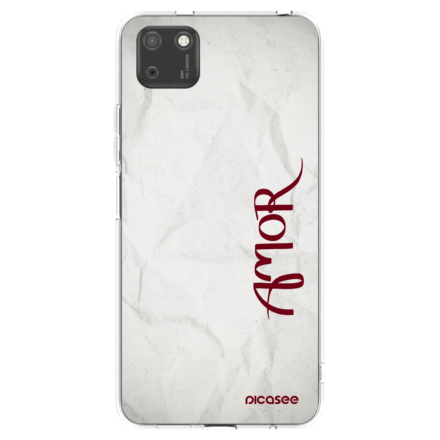Silikónový prehľadný obal pre Huawei Y5P - Amor