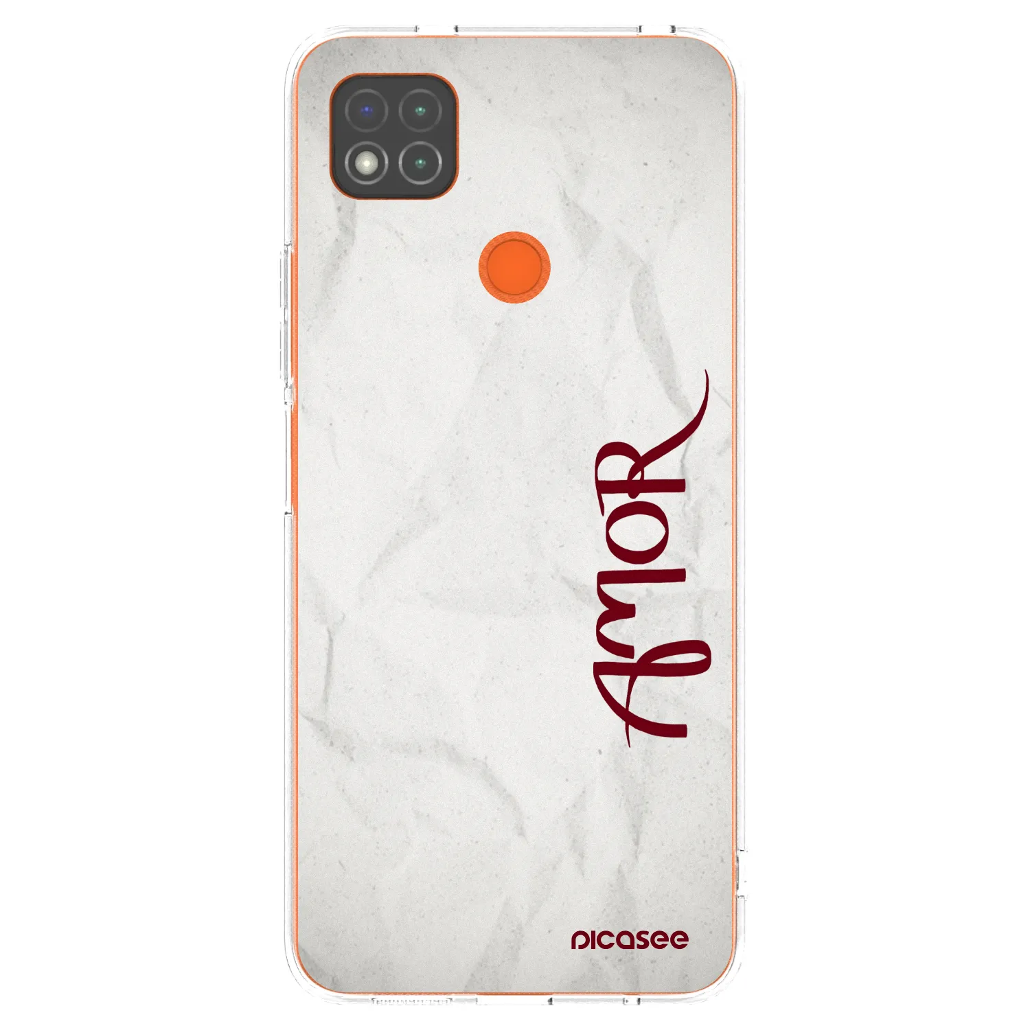 Silikónový prehľadný obal pre Xiaomi Redmi 9C - Amor