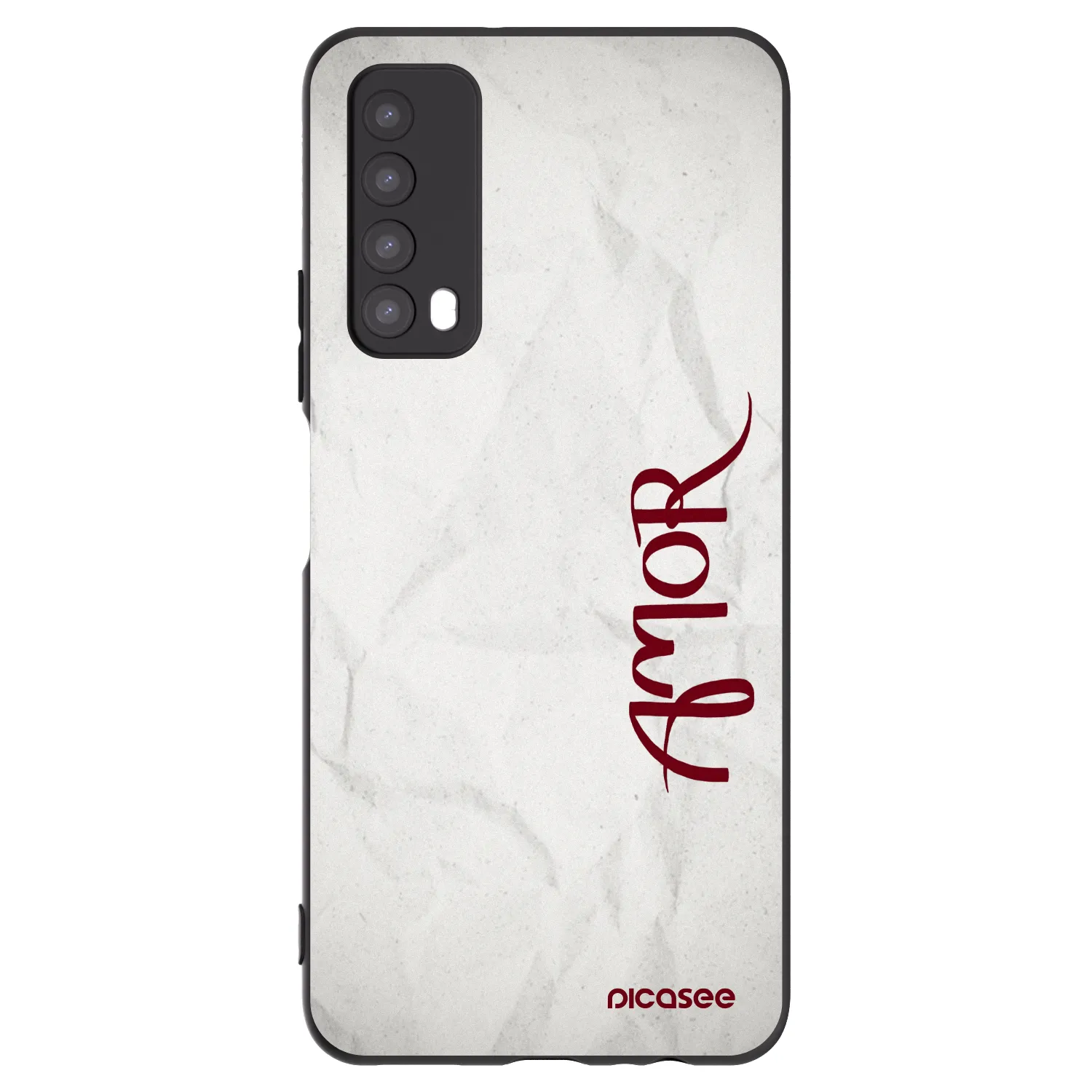 Silikónový čierny obal pre Huawei P Smart 2021 - Amor