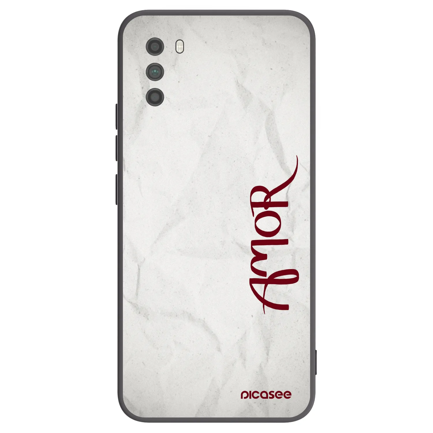 Picasee silikónový čierny obal pre Xiaomi Poco M3 - Amor