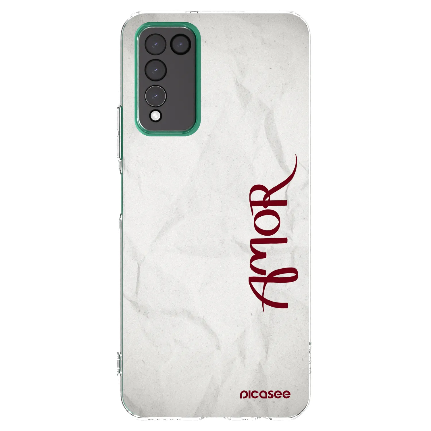 Picasee silikónový prehľadný obal pre Honor 10X Lite - Amor