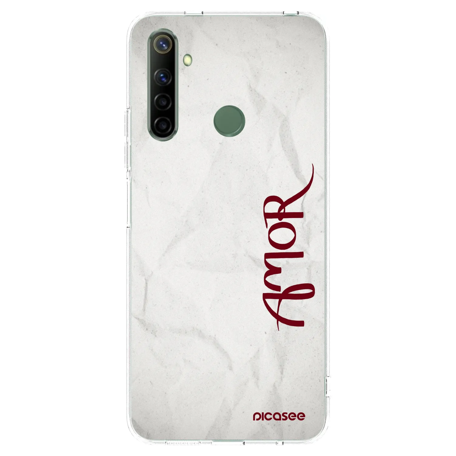 Picasee silikónový prehľadný obal pre Realme 6i - Amor