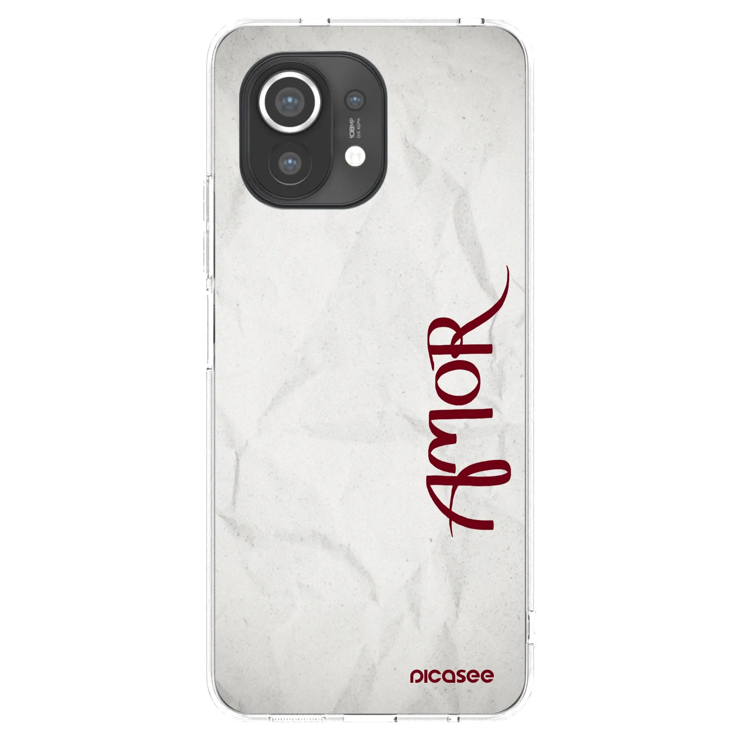 Silikónový prehľadný obal pre Xiaomi Mi 11 - Amor