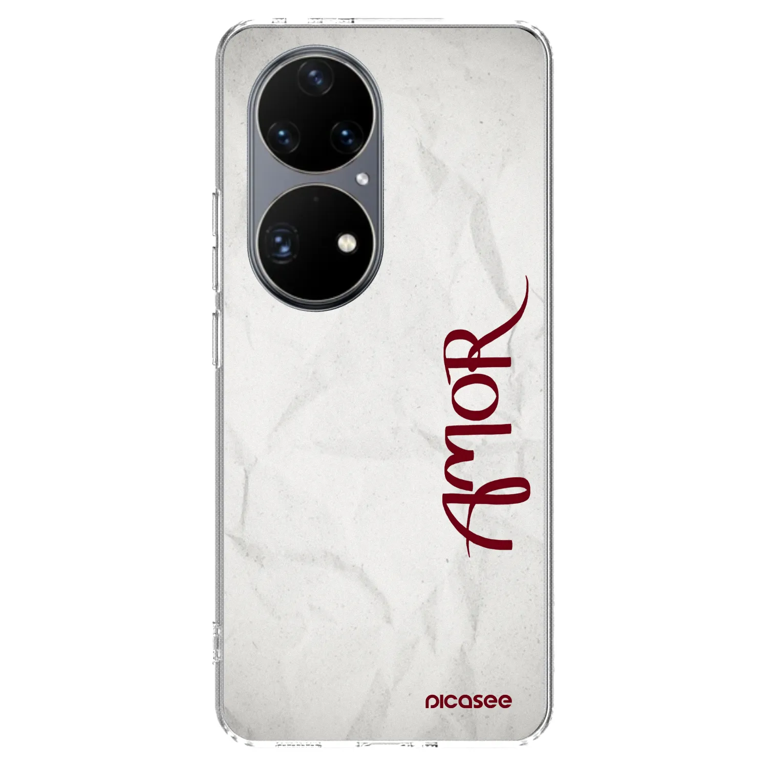 Silikónový prehľadný obal pre Huawei P50 - Amor