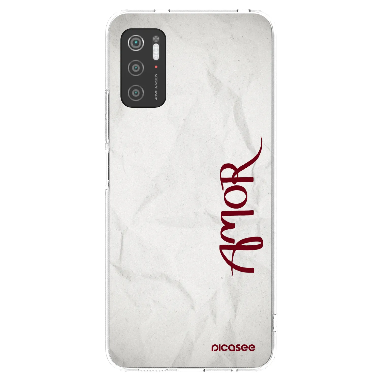 Silikónový prehľadný obal pre Xiaomi Poco M3 Pro 5G - Amor