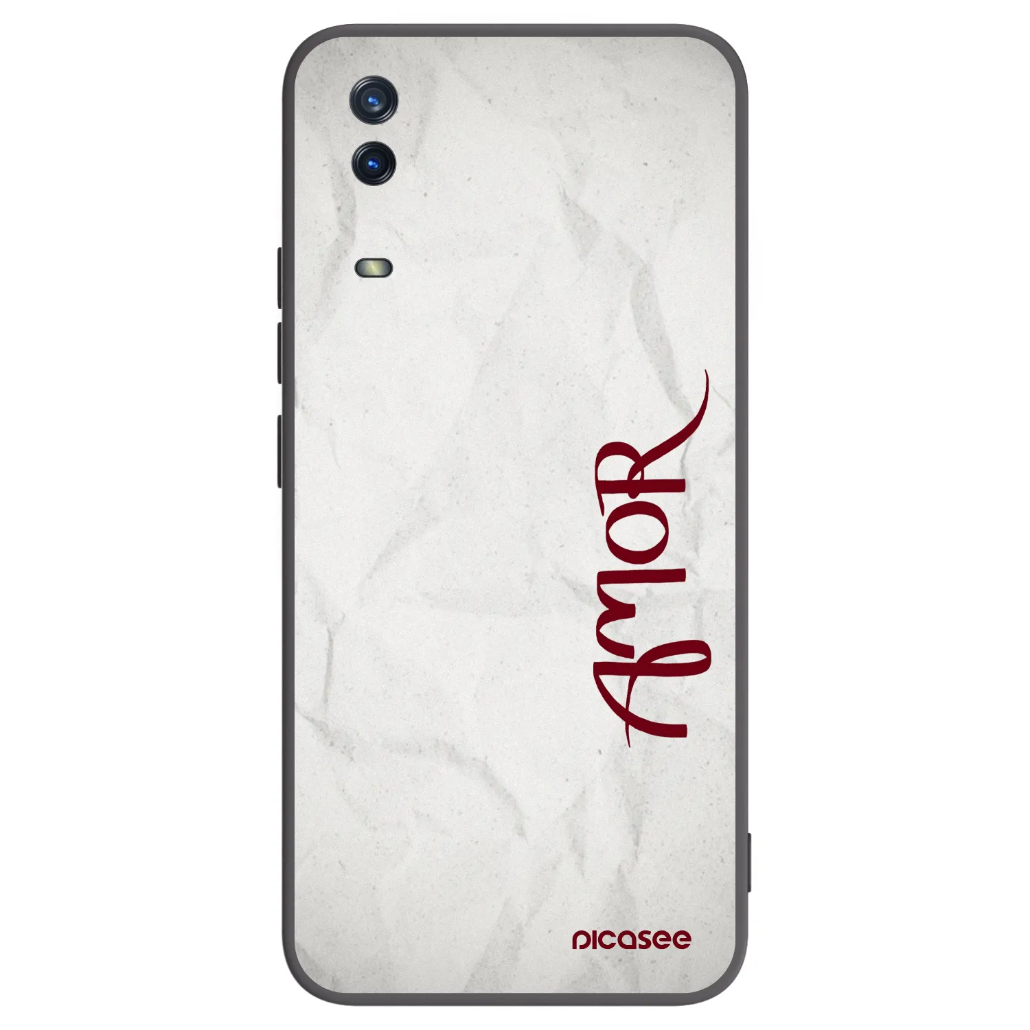 Picasee silikónový čierny obal pre Vivo Y11s - Amor