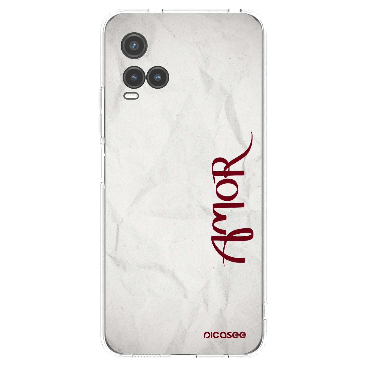Picasee silikónový prehľadný obal pre Vivo Y33s - Amor
