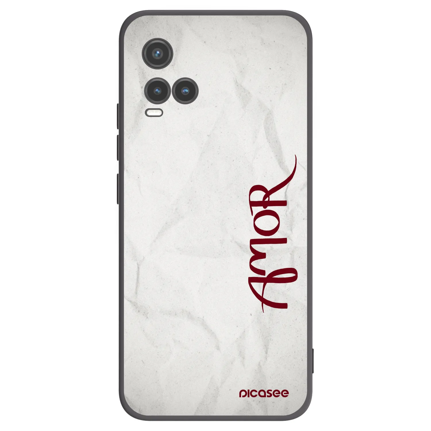 Picasee silikónový čierny obal pre Vivo Y33s - Amor