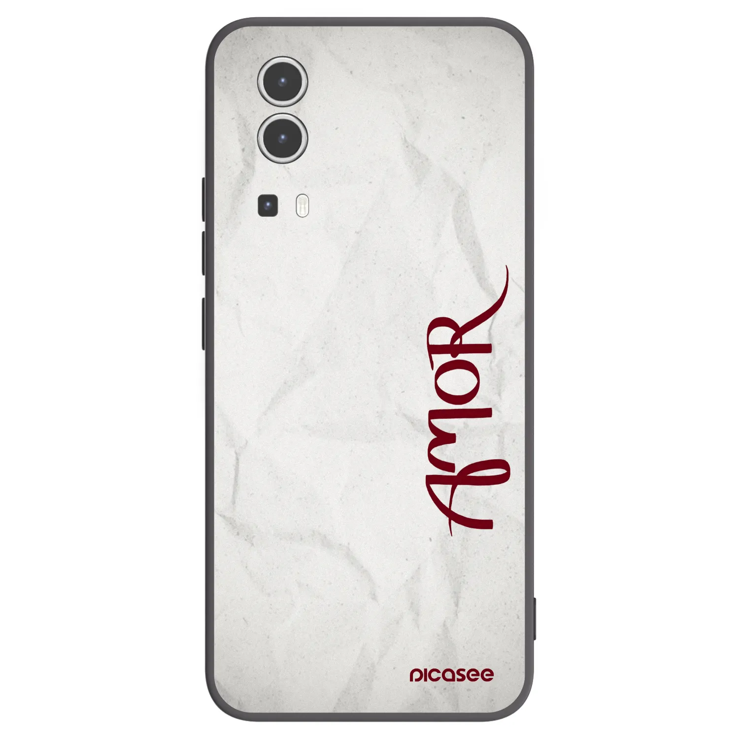 Picasee silikónový čierny obal pre Vivo Y72 5G - Amor
