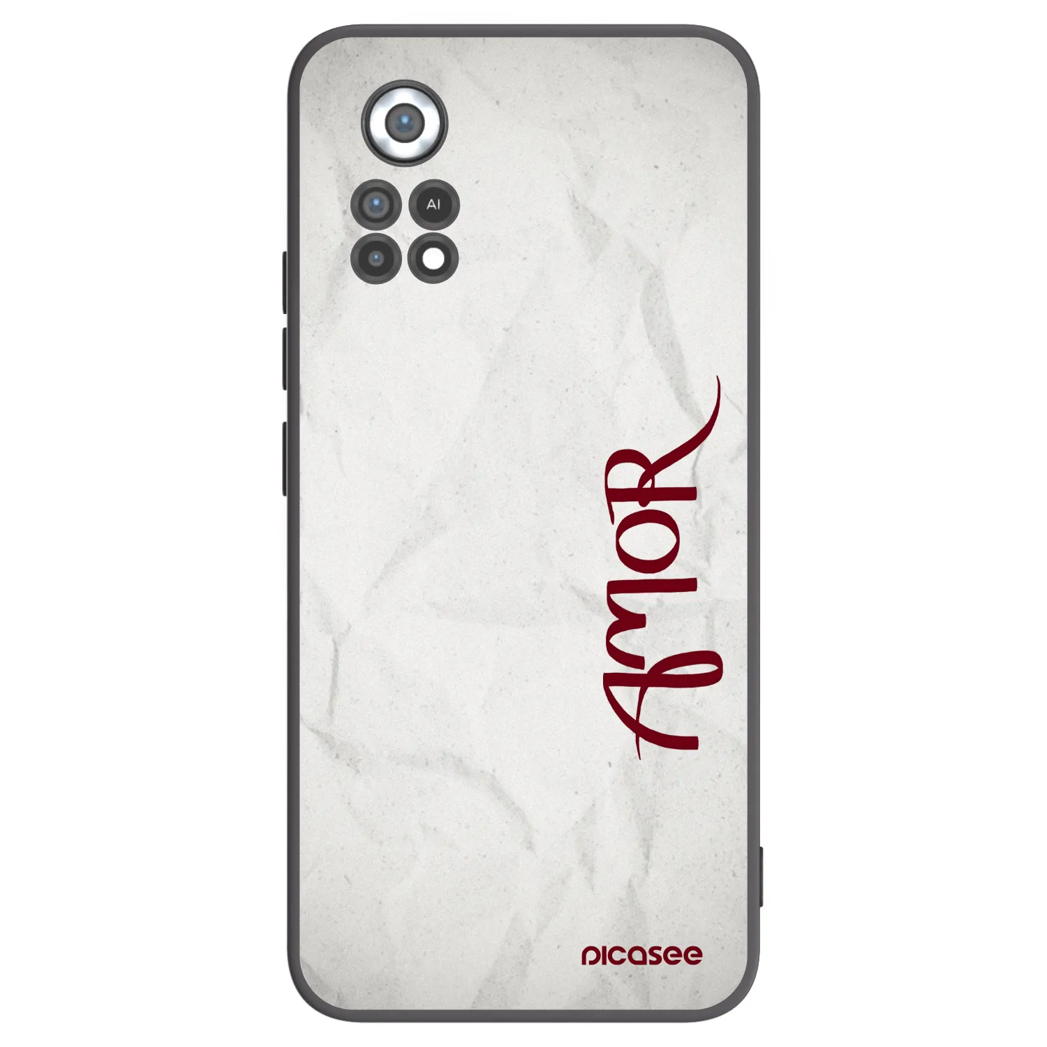 Picasee silikónový čierny obal pre Xiaomi Poco X4 Pro 5G - Amor