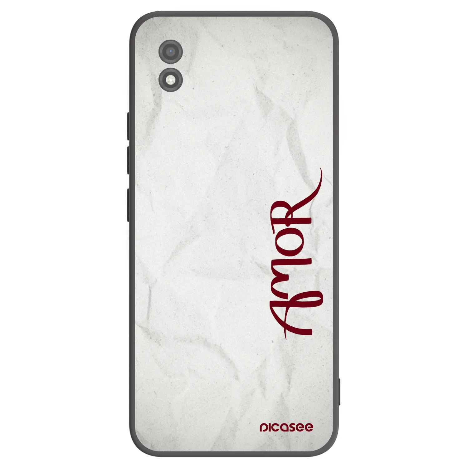 Picasee silikónový čierny obal pre Realme C11 (2021) - Amor