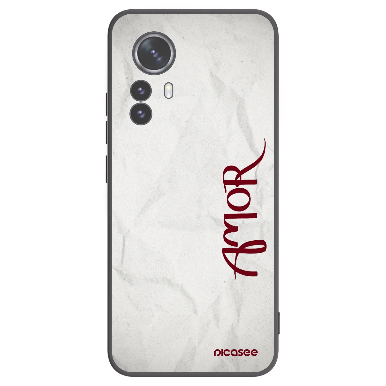 Picasee silikónový čierny obal pre Xiaomi 12 Pro - Amor