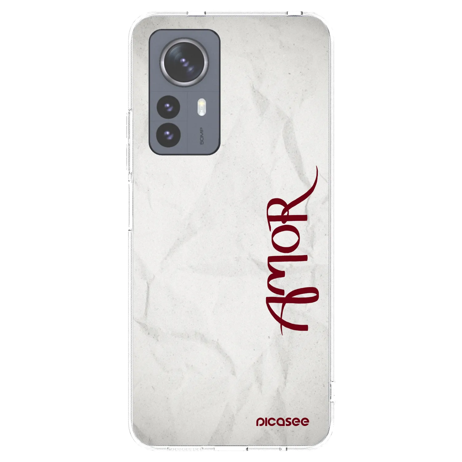 Silikónový prehľadný obal pre Xiaomi 12 Pro - Amor